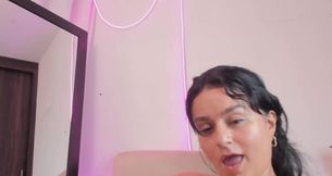 Big Boobd BBW Latina Blowjob