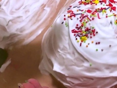 Big Tits German MILF's Easter Treat