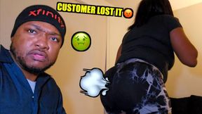 GASSY FART SNIFFING COMPLAINT
