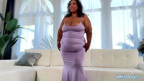 BTS Teaser Novice BBW Peachie Garcia Tries a BBC Coming 10 31 2025