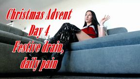 slaves advent calendar day 4- Festive drain, daily pain (MOV)