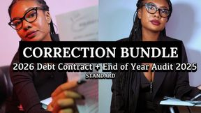 Correction Bundle: End of Year Audit 2025 + 2026 Debt Contract (Standard Edition)