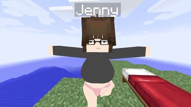 Jenny Mod Makes Aki cum in this dripping porno cartoon