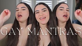 COCK LOVER GAY MANTRAS - Gay Encouragement with FemDomme Countess Wednesday - Encouraged Bi, Imposed Bi, Bisexual Encouragement, JOI MP4 1080p