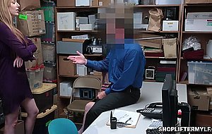 Lauren and Scarletts pussy bangs at the LP office