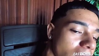 Skinny twink Dante Maravilla gets fucked hard by horny college jock