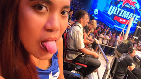 ”Muay Thai fight night & lustful sex after for this big round ass Thai GF”