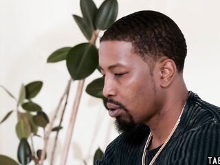 BBC chap banging his black wifes massive titties and her gorgeous face