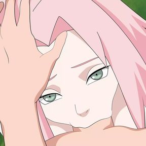 POV SAKURA GIVING SASUKE A BLOWJOB (HENTAI NARUTO)