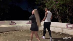 A Beautiful, Fair-skinned Blonde Girl Meets Me at Night and Invites Me to Have Sex with Her Right There in the Square