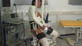 Anal masturbation experience in latex