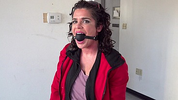 Driving around ball gagged