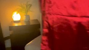 So turned on by silk!