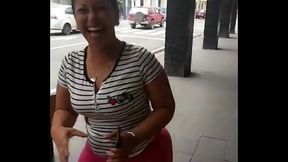 Culona rica bailando