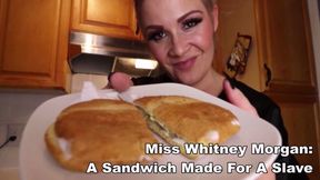 Miss Whitney Morgan: A Sandwich Made For A Slave