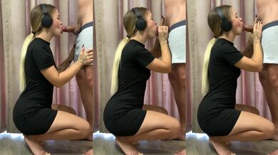 18 year old Ukrainian stepsis rubs her pussy raw no condom first time