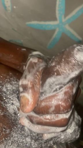 Cms Soapy Shower Jerking