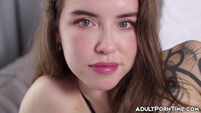 Tattooed babe Eden Ivy savors every inch of cock inside her