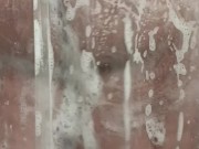 Got caught Washing my big ass in the shower by my neighbor