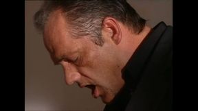 Widow MILF Fucked and Cummed in Mouth by Huge Cock at Husband's Wake