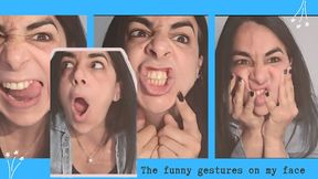 My face in mode: expressive and fun!