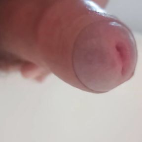 Morning Pee, Try to Insert My Finger in the Peehole