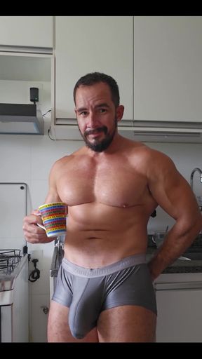 Giant Cock in Underwear