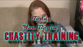 Today You Begin Chastity Training POV FLR ~ Mobile mp4