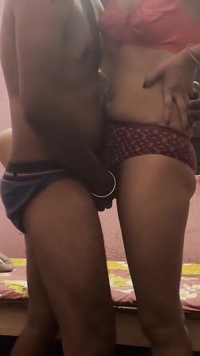 Stepbrother Sexing Roam in the Bed