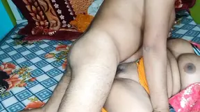 Indian cowgirl bhabhi having sex with her husband.