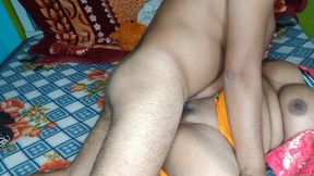 Indian cowgirl bhabhi having sex with her husband.