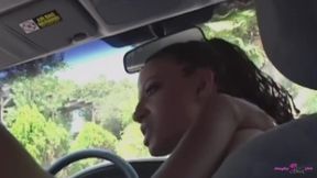 Two Ebony Girls Are Taking Turns in Getting a Piece of Dick for an Anal