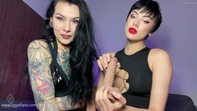 Demoness Luna and I will give you Jerk Off Instructions