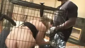 Blonde cougar takes BBC deepthroat and gets anal pounded