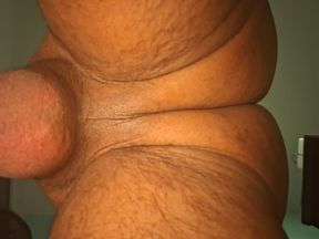 Sloppy seconds after riding Dildo