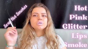 Pink Glitter Goddess Smoking Show
