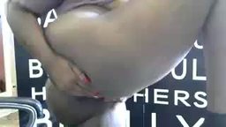 Ebony Woman with Big Tits