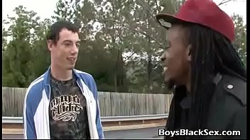 Blacks On Boys -Sexy Teen White Boy Fuck BBC 09