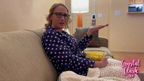 Stepmom Craves Passion During Movie Night