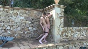 Twinks Swapping Cocks in the Sun