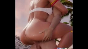 Strong Ass Ebony Elena Gets A Nice Wholesome Carry Fuck Outside