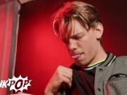 TWINKPOP - Benjamin Blue Sucks Leo Louis' Huge Dick Before Bending Over To Get Fucked