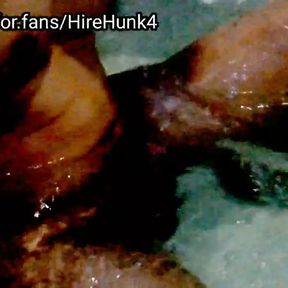 Bathub Cumshot Underwater