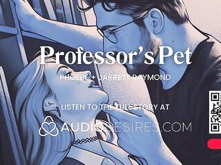 Dom Teacher After Hours – Forbidden Library Sex, Be Quiet Filthy Talk & From Behind - ASMR Porn Erotic Audio Story for Babes