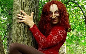 Horny Demon Bitch Wants Fun in the Forest