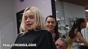 REALITY KINGS - Charles Gives Khloe Kingsley And Selena Love The Birthday Fuck They’ve Been Craving
