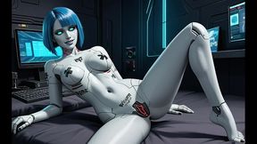 my robot girlfriend simulator (ai animation)