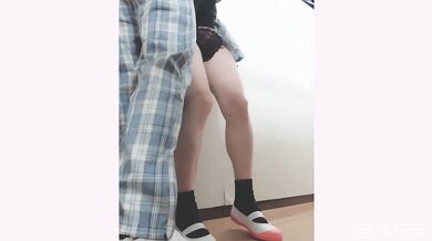 Kawaii youtuber blows gokkun cum on her cosplay dress-up