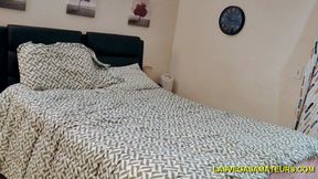 HD Ahanu Reed Cheerleader With Purple Flapping Wand Vibrator And Pussy Eating