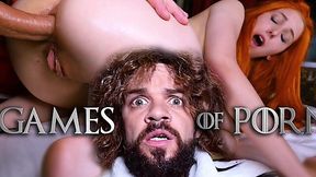 GameOfPorn Ep.4: Sansa Takes Mad Midget's Ass and Pussy